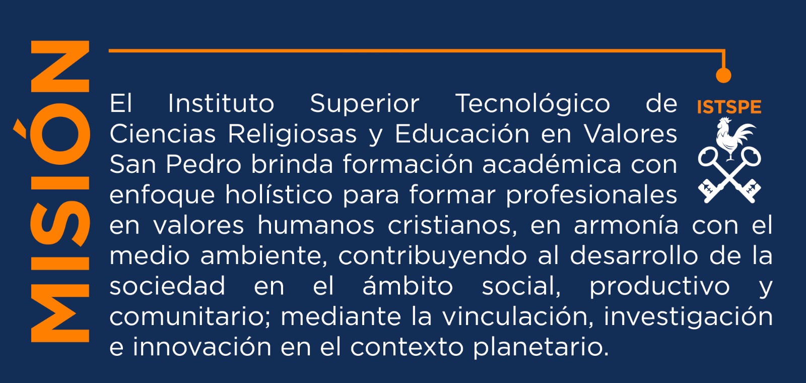 Misión institucional